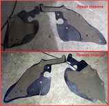 Боковые пыльники двигателя Toyota Fortuner 1 поколения Fortuner1 - фото 4796